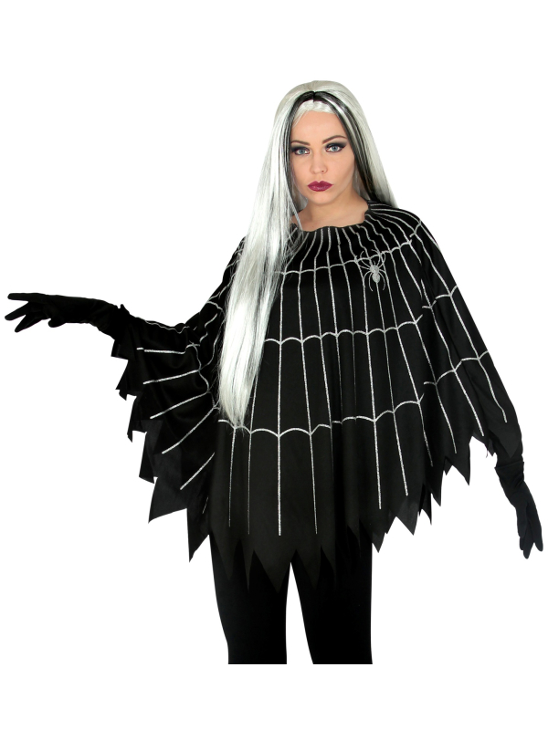 Déguisement halloween style toile d'araignée pour femme