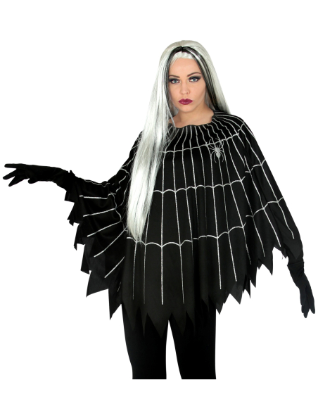 Déguisement halloween style toile d'araignée pour femme