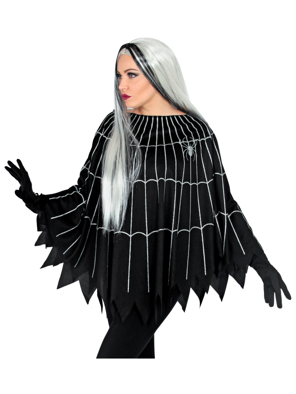 Déguisement halloween style toile d'araignée pour femme
