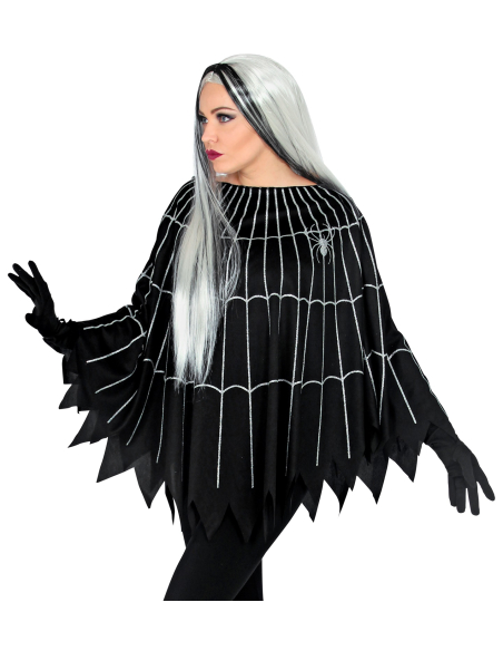 Déguisement halloween style toile d'araignée pour femme
