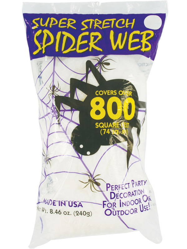 Toile d'Araignée Super Stretch™ pour Décoration Halloween