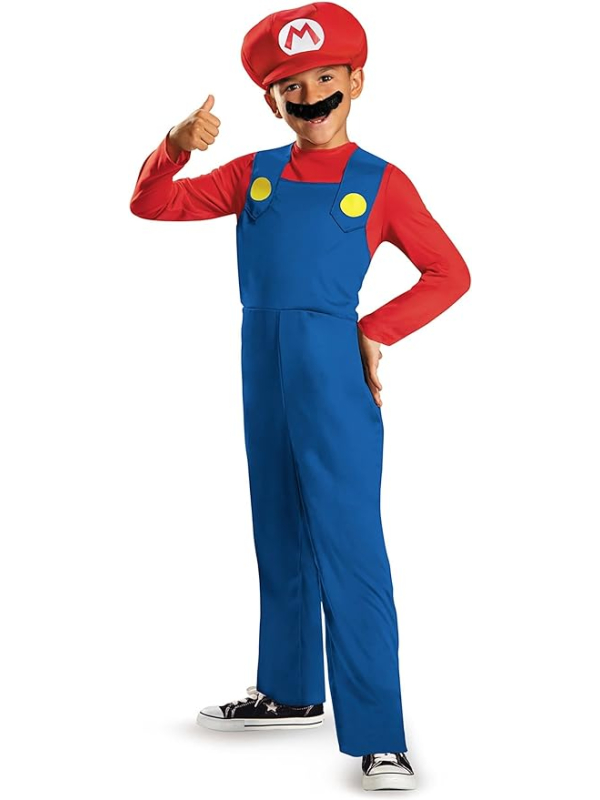 Déguisement Mario Enfant - Nintendo Super Mario Brothers
