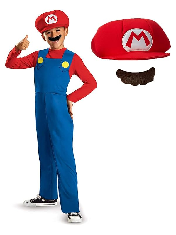 Déguisement Mario Enfant - Nintendo Super Mario Brothers