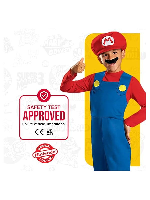 Déguisement Mario Enfant - Nintendo Super Mario Brothers