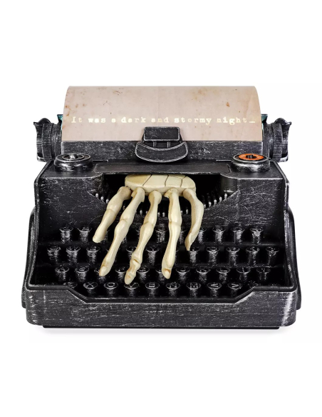 Machine à écrire animée - déco halloween