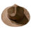 Chapeau explorateur marron pour adulte