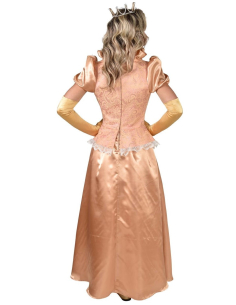 Costume de Princesse Royale Saumon pour Femme - Luxe 2