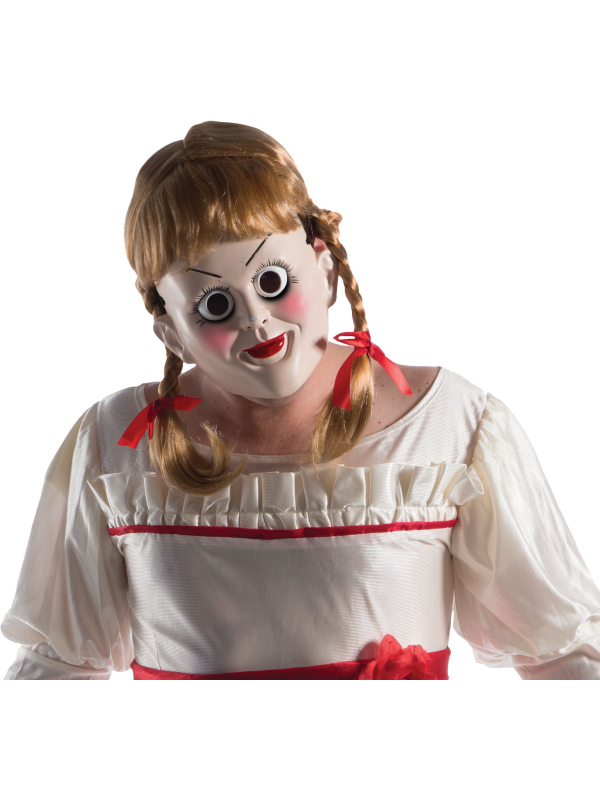 Masque et perruque Annabelle Halloween