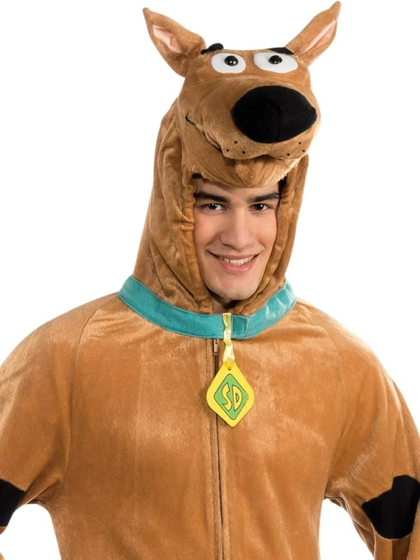 Costume de Mascotte SCOOBY-DOO pour Adulte en Peluche de Luxe