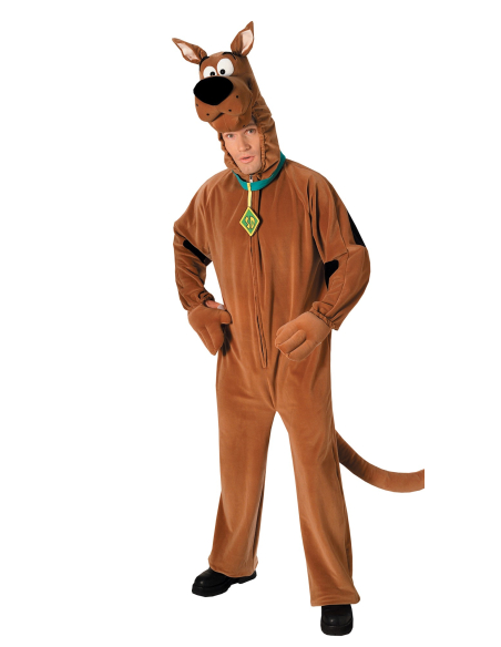 Costume de Mascotte SCOOBY-DOO pour Adulte en Peluche de Luxe