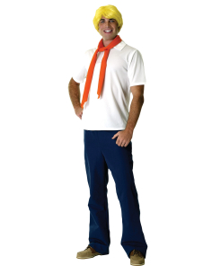 Déguisement Scooby-Doo de Fred pour Homme, Licence Officielle Rubie's