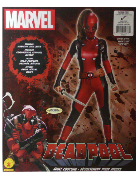 Déguisement Luxe adulte femme Deadpool