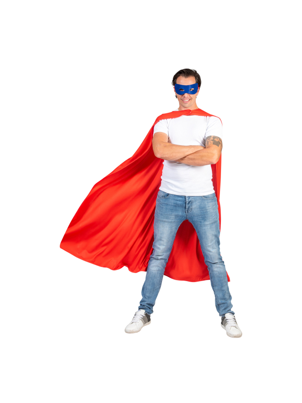 Set Super Héros adulte, cape & masque