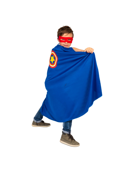 Set Super héros enfant avec cape et masque