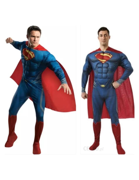 Déguisement Superman 3D Muscle adulte - Licence officielle
