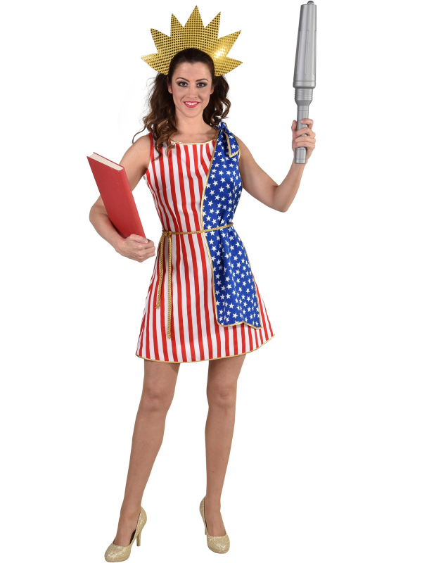 Déguisement Statue de la liberté pour femme