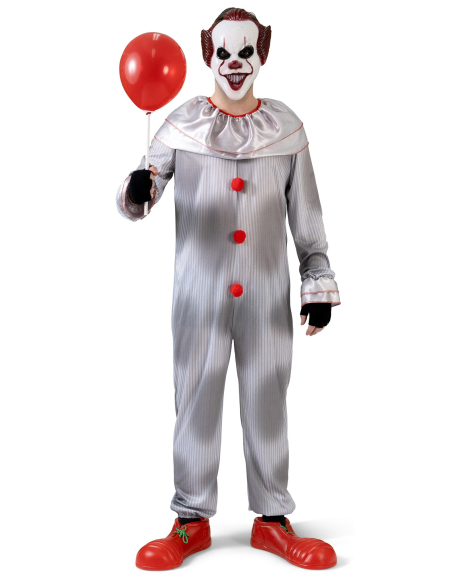 Déguisement Clown méchant halloween pour adulte