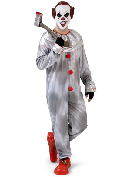 Déguisement Clown méchant halloween pour adulte
