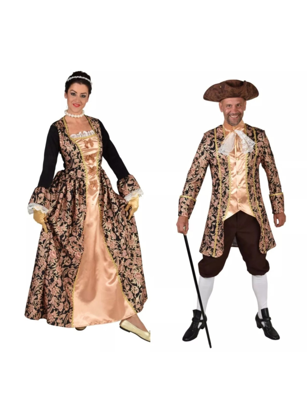 Déguisement marquise luxe couple