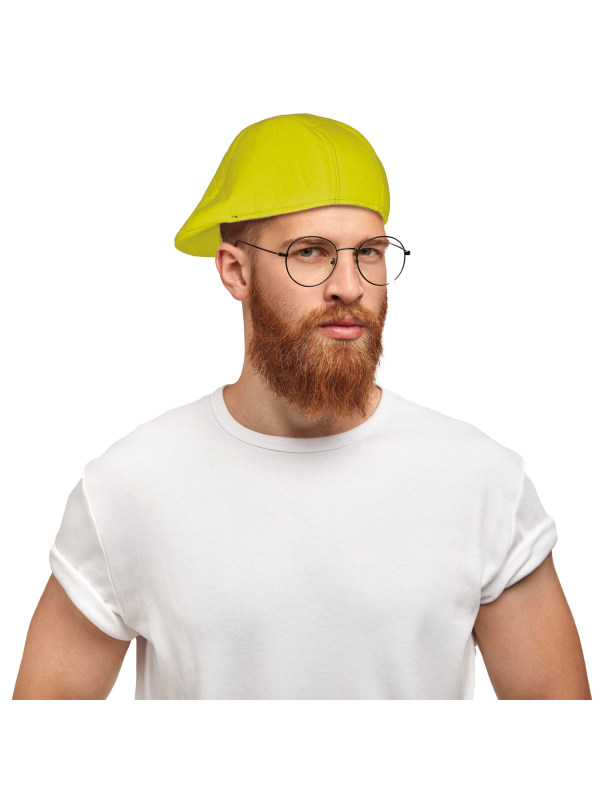 Casquette fluo  jaune
