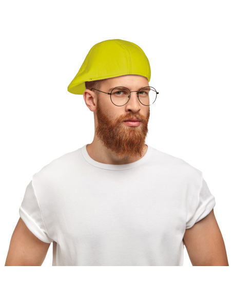 Casquette fluo  jaune