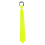 Cravate fluo 45 cm - années 80, 4 couleurs au choix