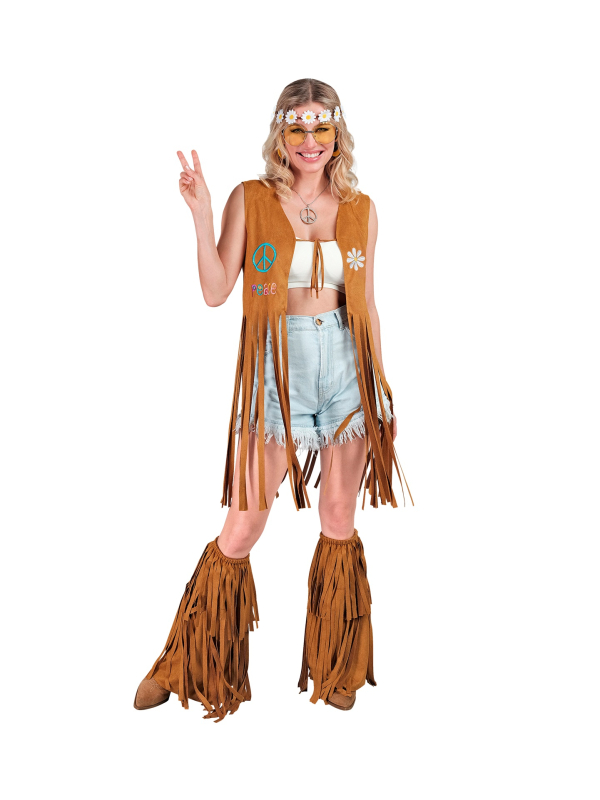 Surbottes à franges aspect daim style hippie ou indienne