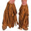 Surbottes à franges aspect daim style hippie ou indienne