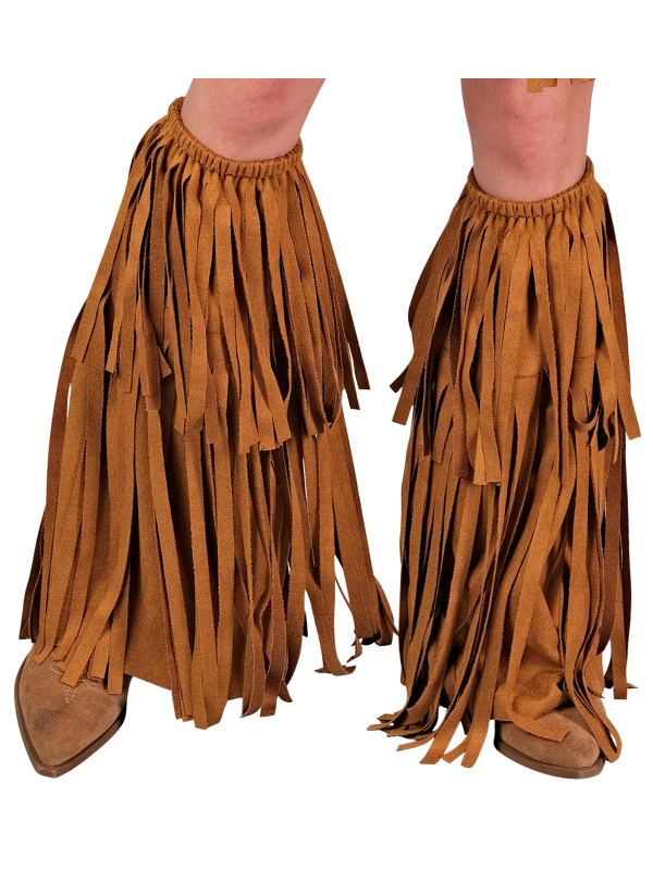 Surbottes à franges aspect daim style hippie ou indienne