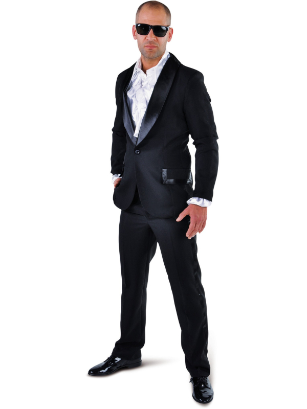 Smoking noir homme pour une soirée chic du S au XXL