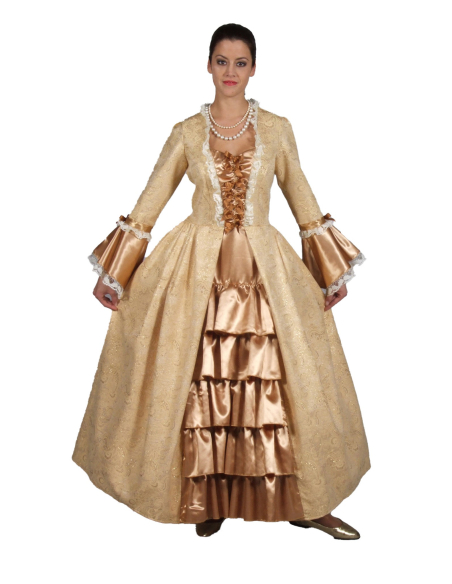 Déguisement de Marquise doré femme du XS au XL