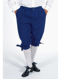 Pantalon de Marquis bleu du S au XXL