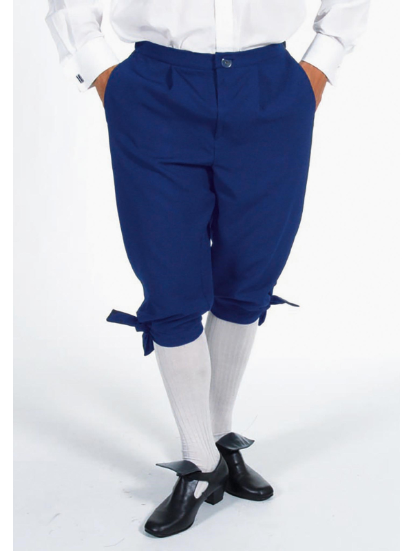 Pantalon de Marquis bleu du S au XXL
