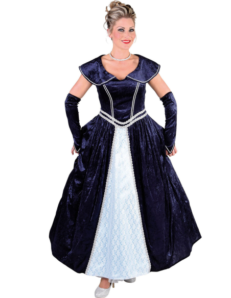 Robe de Marquise qualité Deluxe avec velours et dentelle