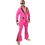 Costume de Mac des années 70 rose et léopard du S au XXL