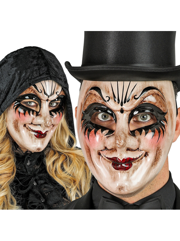 Masque commedia dell'arte Homme - Halloween et carnaval de Venise