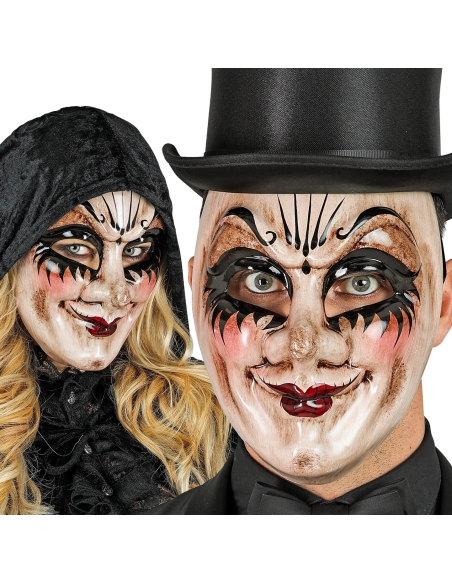 Masque commedia dell'arte Homme - Halloween et carnaval de Venise