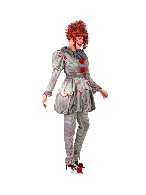 Déguisement clown vintage halloween femme