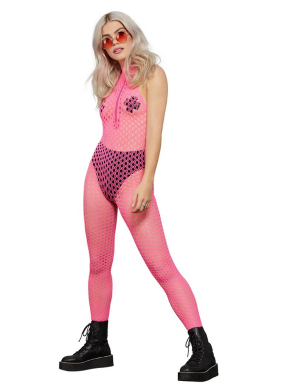 Bodystocking combinaison fluo festival - Marque Fever