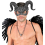 Masque de démon carnaval de Venise et halloween
