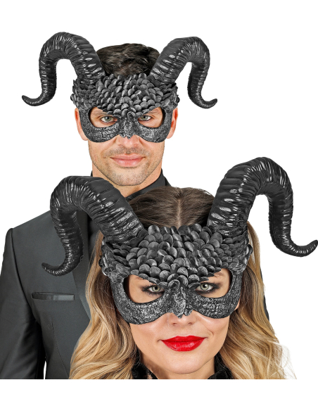 Masque de démon carnaval de Venise et halloween