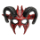 Masque de diable pour adulte avec cornes majestueuses