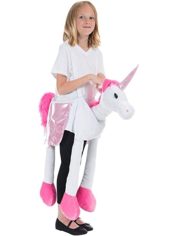 Déguisement de licorne à chevaucher