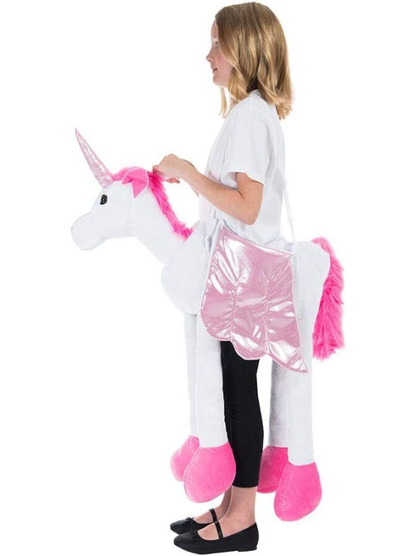 Déguisement de licorne à chevaucher
