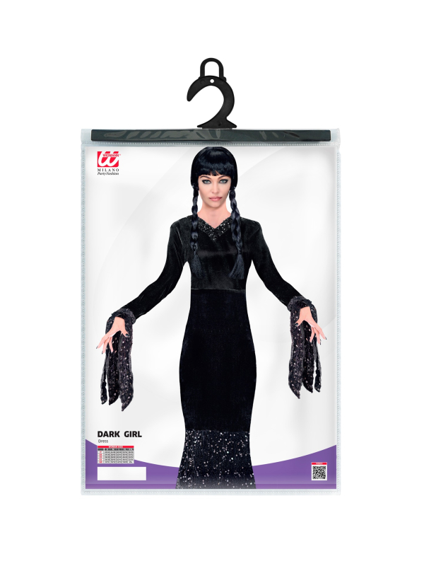 Déguisement Gothique pour incarner Mercredi Addams femme