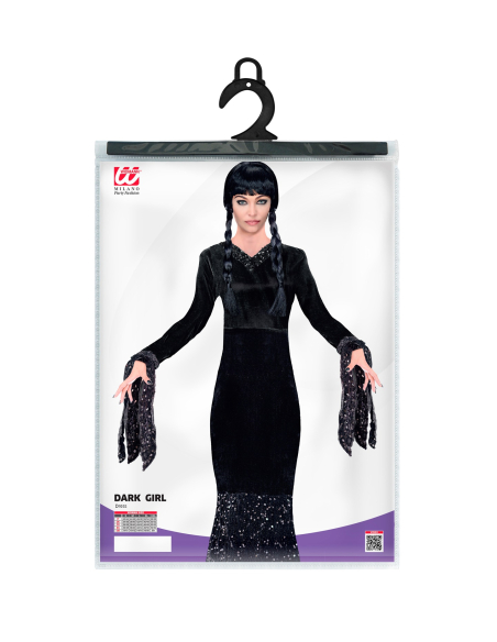 Déguisement Gothique pour incarner Mercredi Addams femme