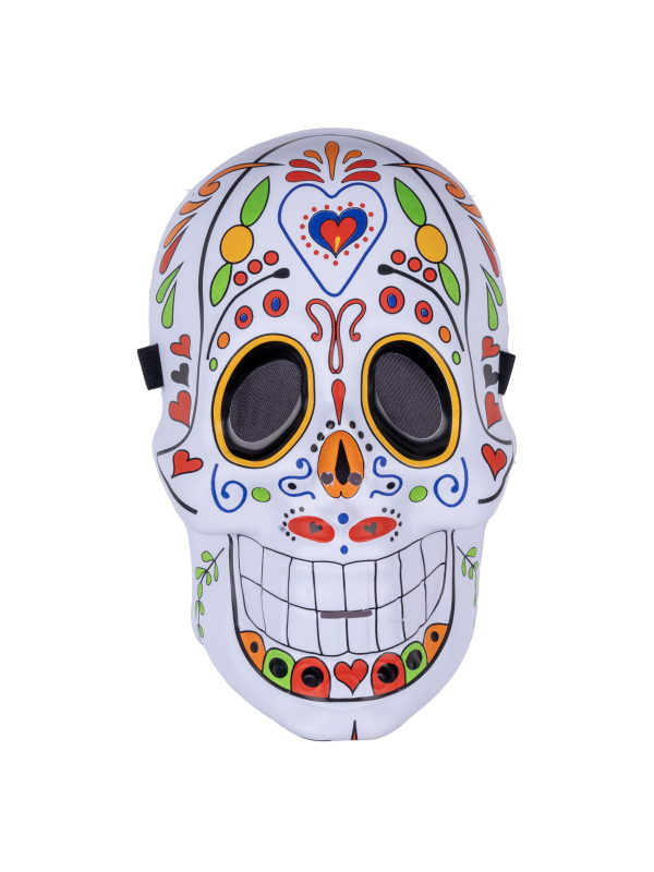 Masque jour des morts halloween pour adulte