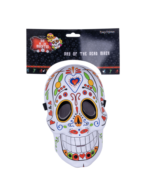 Masque jour des morts halloween pour adulte