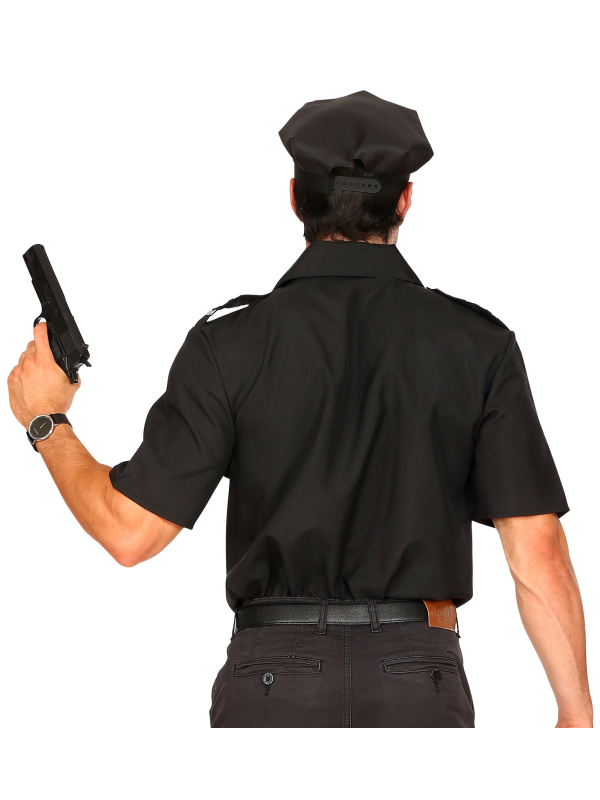 Chemise de policier pour homme, un déguisement réaliste