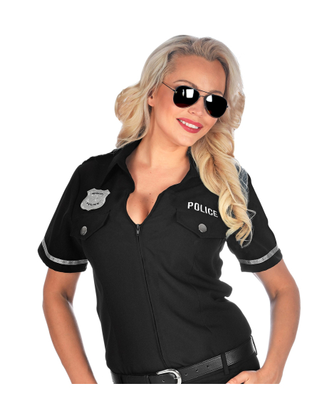 Chemise de policière femme pour un déguisement sexy